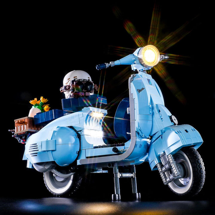 BRIKSMAX Led Beleuchtungsset für Lego Creator Expert Vespa 125 - Compatible with Lego 10298 Baustein