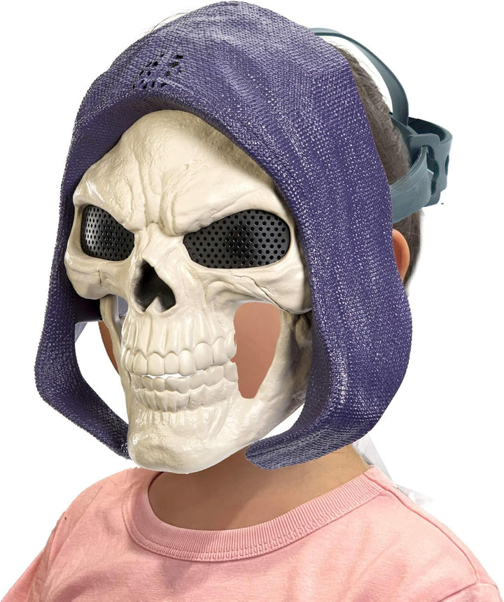Masters of the Universe Skeletor-Maske, 2026 Film-Aussehen, Dialog, Licht und Sound, Rollenspielkost