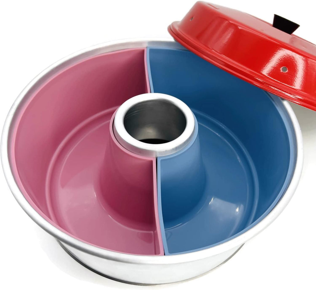 STYYL Silikonform 2-geteilt passend für die MAXI FORM des Omnia®-Backofen | Silikoneinsatz | Backfor