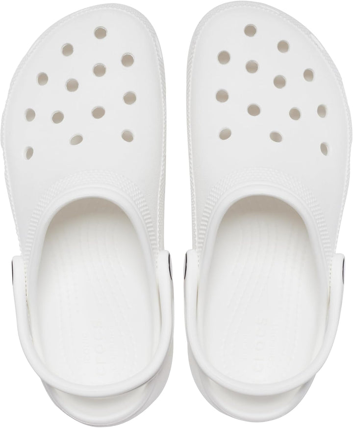 Crocs Mean Grls Cls Pltfrm Clog W 34/35 EU Weiss, 34/35 EU Weiß