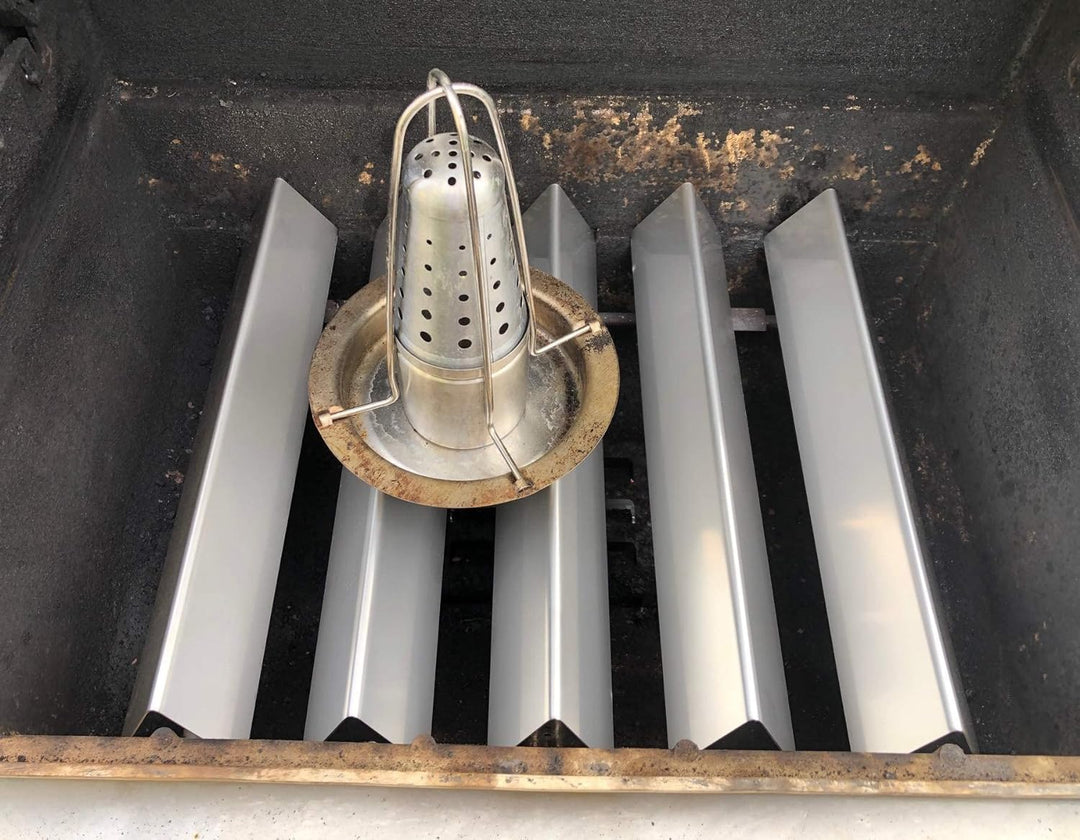 Fire World Aromaschienen Weber Spirit 310 320 330 Edelstahl 1.4301 V2A Flavorizer Bars Aromaschienen