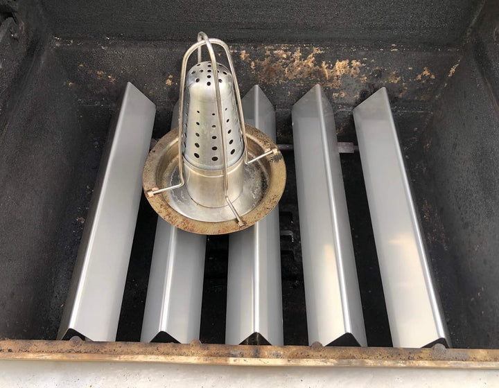 Fire World Aromaschienen Weber Spirit 310 320 330 Edelstahl 1.4301 V2A Flavorizer Bars Aromaschienen