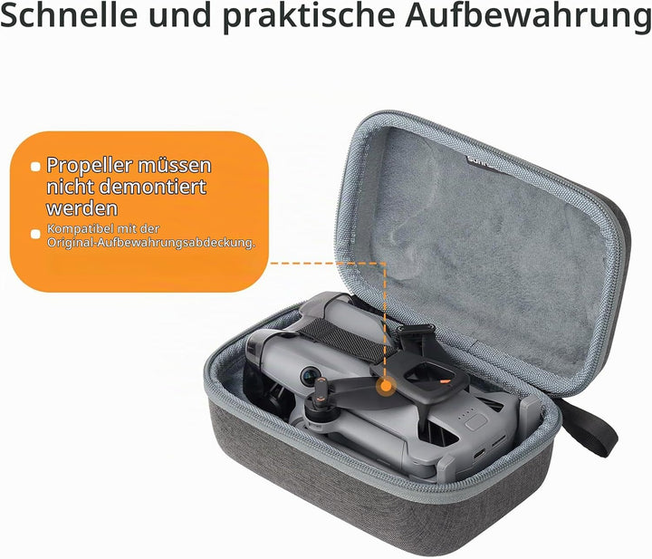 ZJRXM Tragetasche für DJI Mini 5 Pro Drone Zubehör, RC 2 Tasche RC-N3 Tasche Tragbare Reisetasche Tr