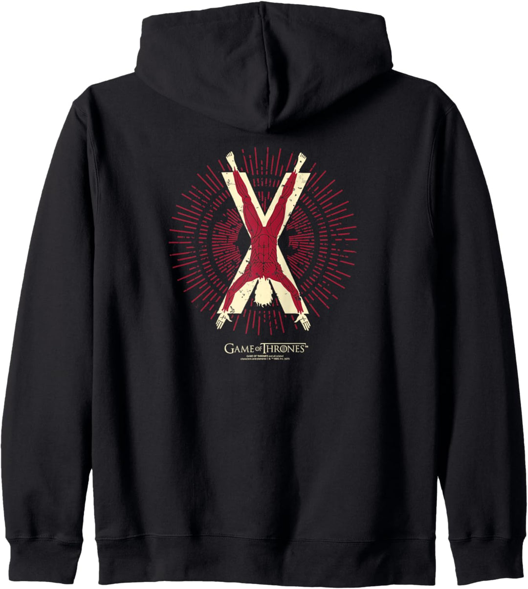 Game of Thrones Bolton Burst Sigil Kapuzenjacke