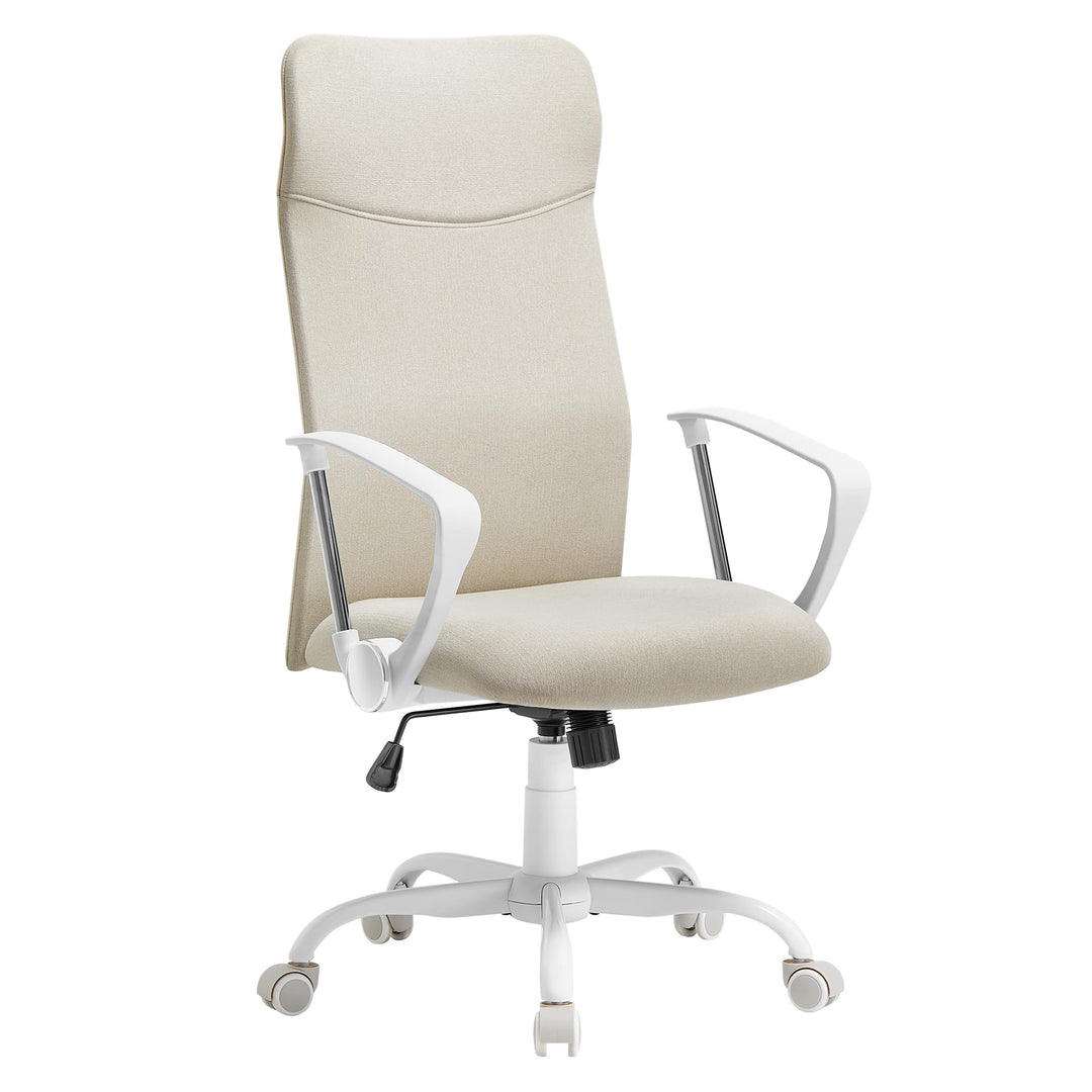 SONGMICS Bürostuhl, ergonomischer Schreibtischstuhl, Drehstuhl, gepolsterter Sitz, höhenverstellbar
