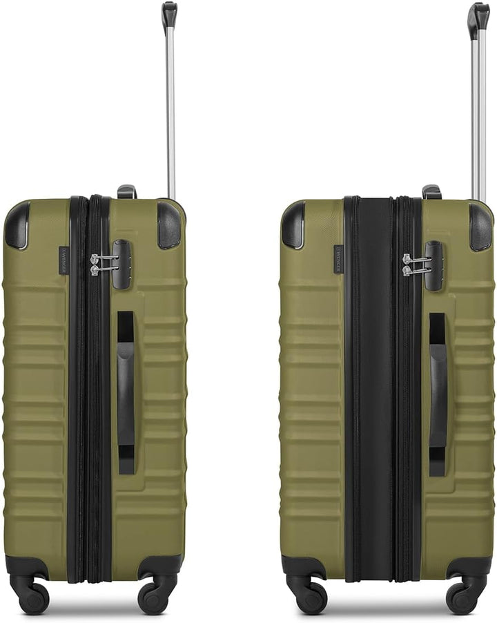 WENGER Koffer-Set 3-teilig für Damen und Herren | Reise-Trolleys 51 x 30 x 75 cm aus hochwertigem, s