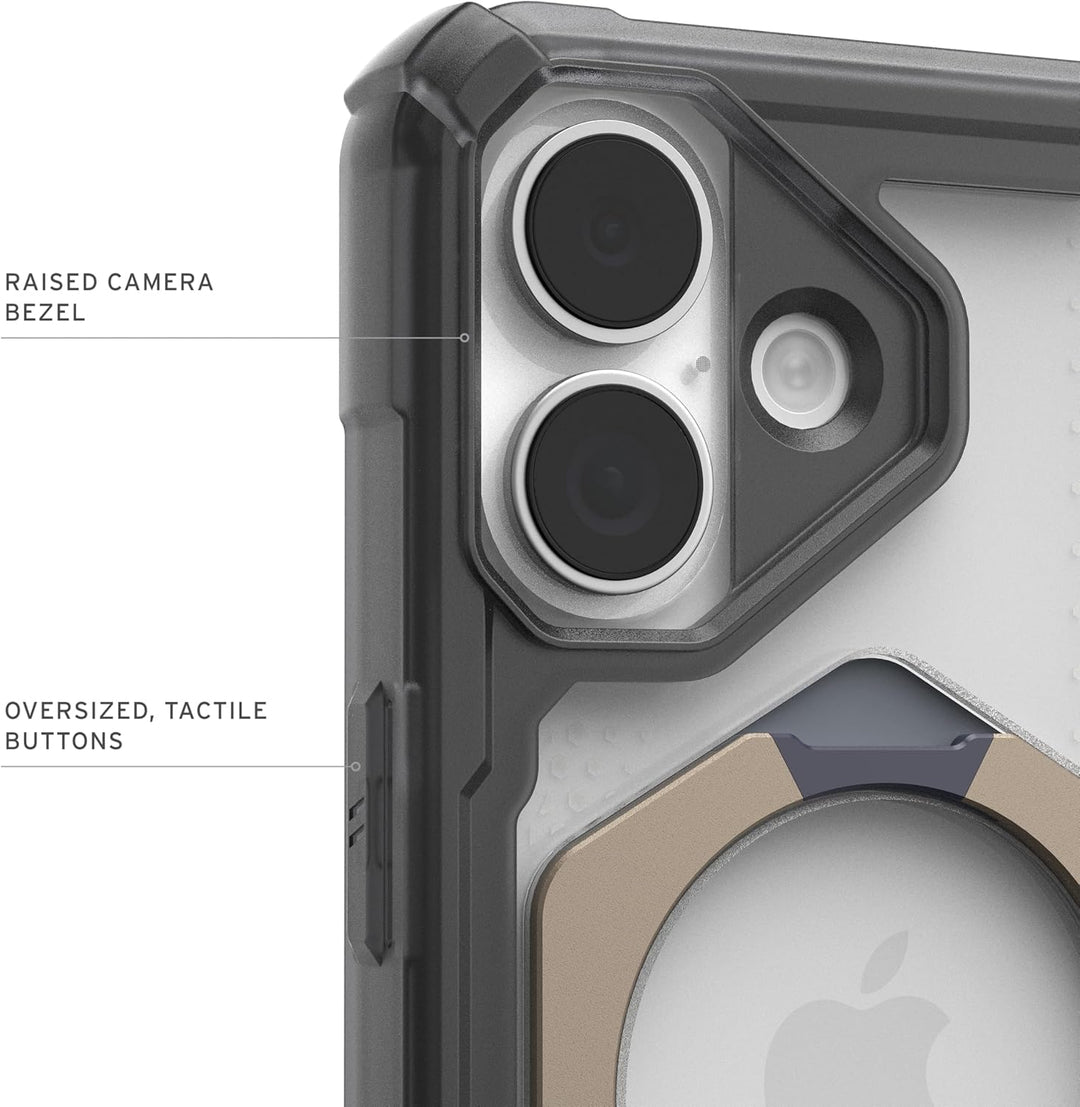 URBAN ARMOR GEAR Plasma XTE Case für Apple iPhone 17 Kickstand Hülle (Wireless Charging/magnetisches