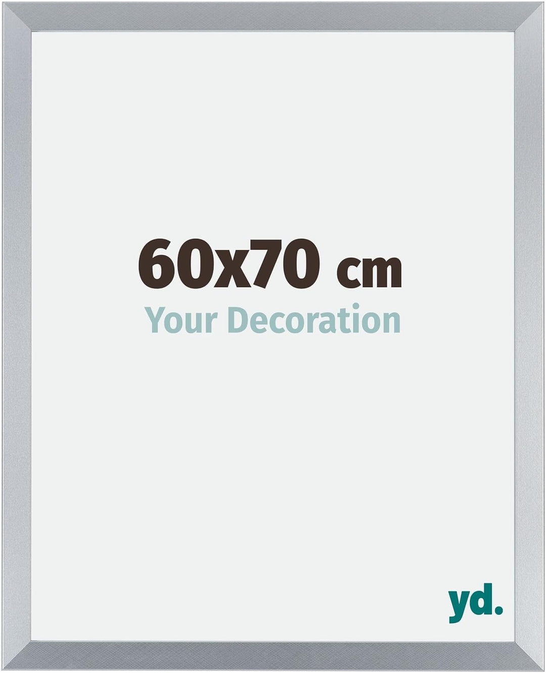 yd. Your Decoration - Bilderrahmen 60,00x70,00 cm - Bilderrahmen aus MDF mit Acrylglas - Antireflex