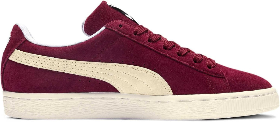 Puma Classic 356568, Unisex-Erwachsene High-Top Sneaker 42 EU Rotweiss, 42 EU Rotweiss