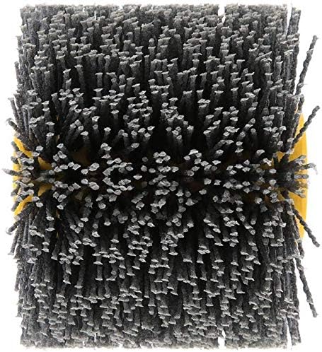 Nylonbürste Drahtziehrad Pinsel Polieren Polierscheibe, Körnung # 240, 19 mm Bohrung 120 mm Durchmes