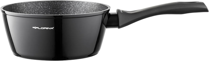 FLORINA Aluminium Stieltopf (1,7 l) 18 cm I Kasserolle MAGNUM I Antihaftbeschichtet I Topf mit Softt