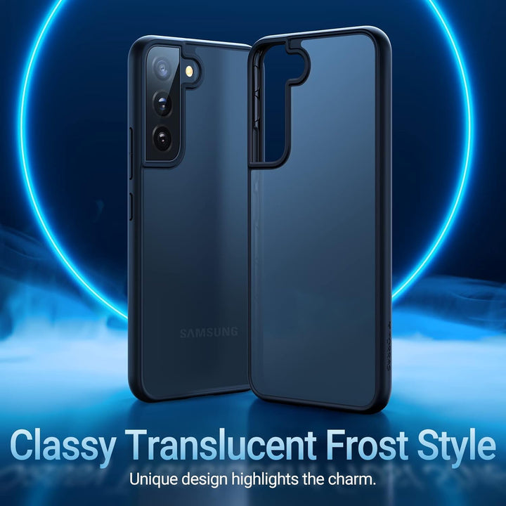 TORRAS Militärschutz für Samsung Galaxy S22 Hülle (Echtes Militär Drop Zertifiziert) Extrem Stossfes