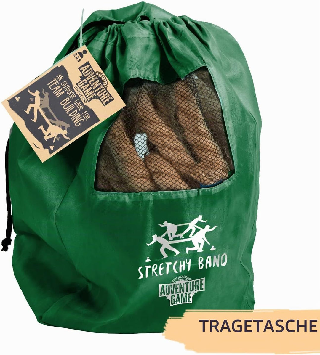 Original Cup Stretchy Band® | Team Building | Spiel Dehnbare Bänder | Stoffgummi | Ziehen | Kooperat