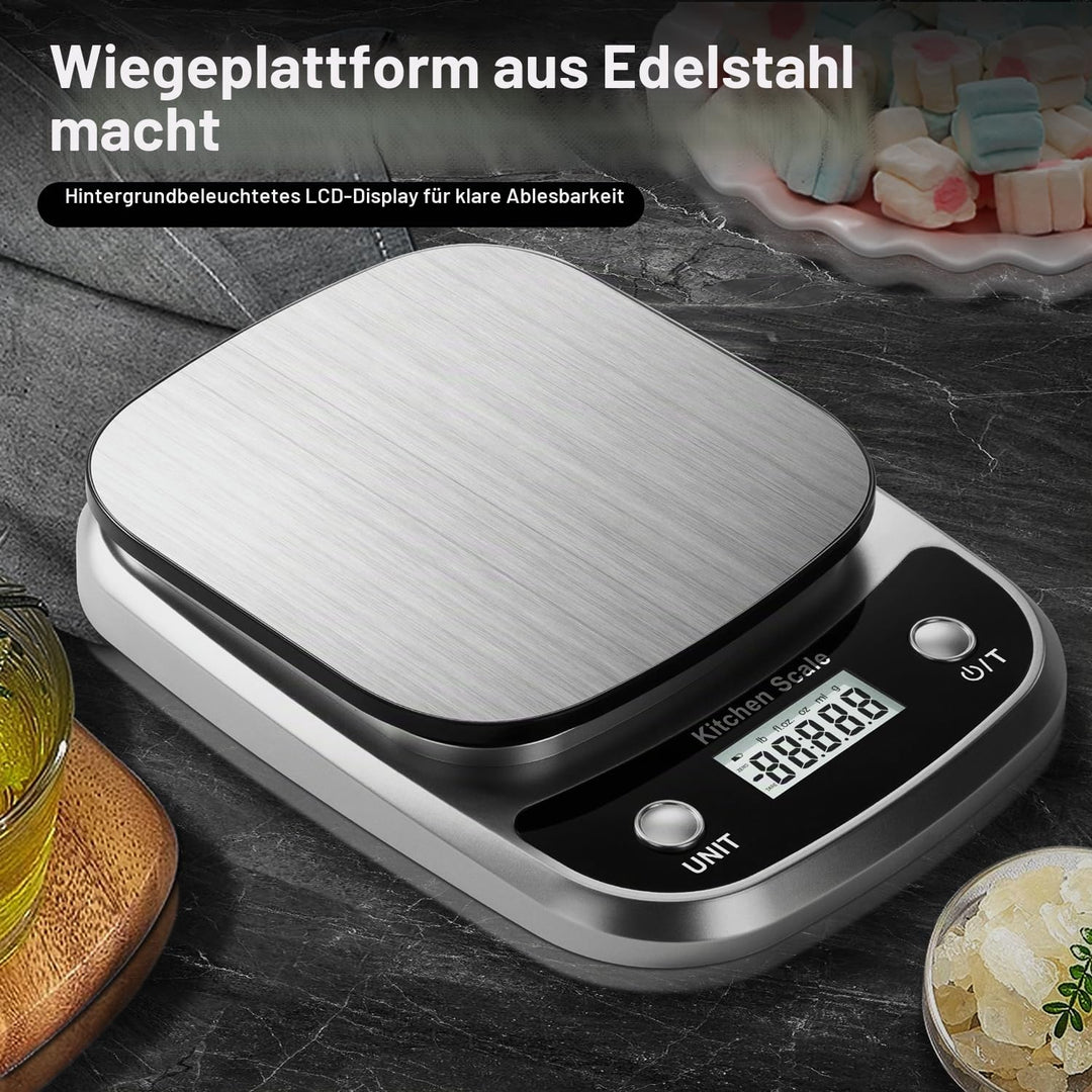 Lebensmittel Küchenwaage Digital Gewicht Gramm und Oz, Professionelle digitale Küche Lebensmittelwaa