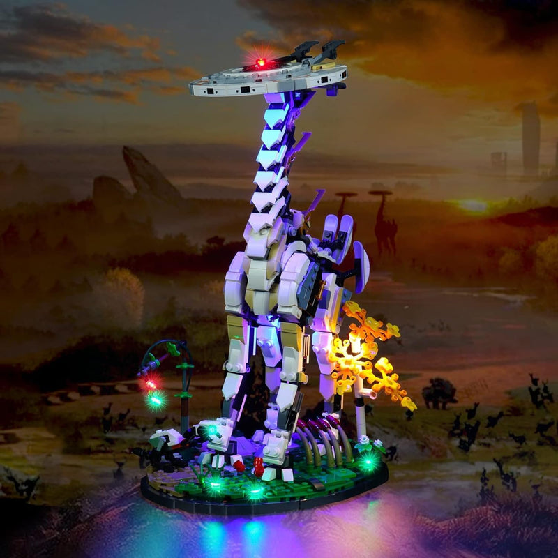 BrickBling Upgrade-Version LED-Beleuchtung für Lego 76989 Horizon Forbidden West Tallneck Licht-Kit