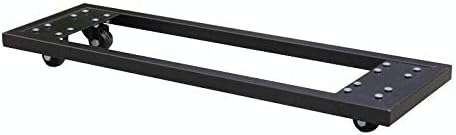 Casaflora ultrastarke Pflanzenroller für Pflanztröge, schwarz 92x32x7 cm -passend für Kübel von east