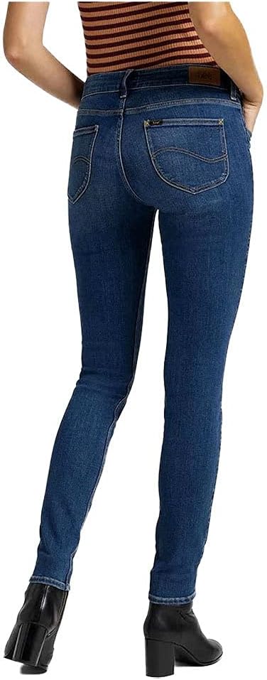 Lee Herren Slim Jeanshose Daren 27W / 35L Mid Martha, 27W / 35L Mid Martha