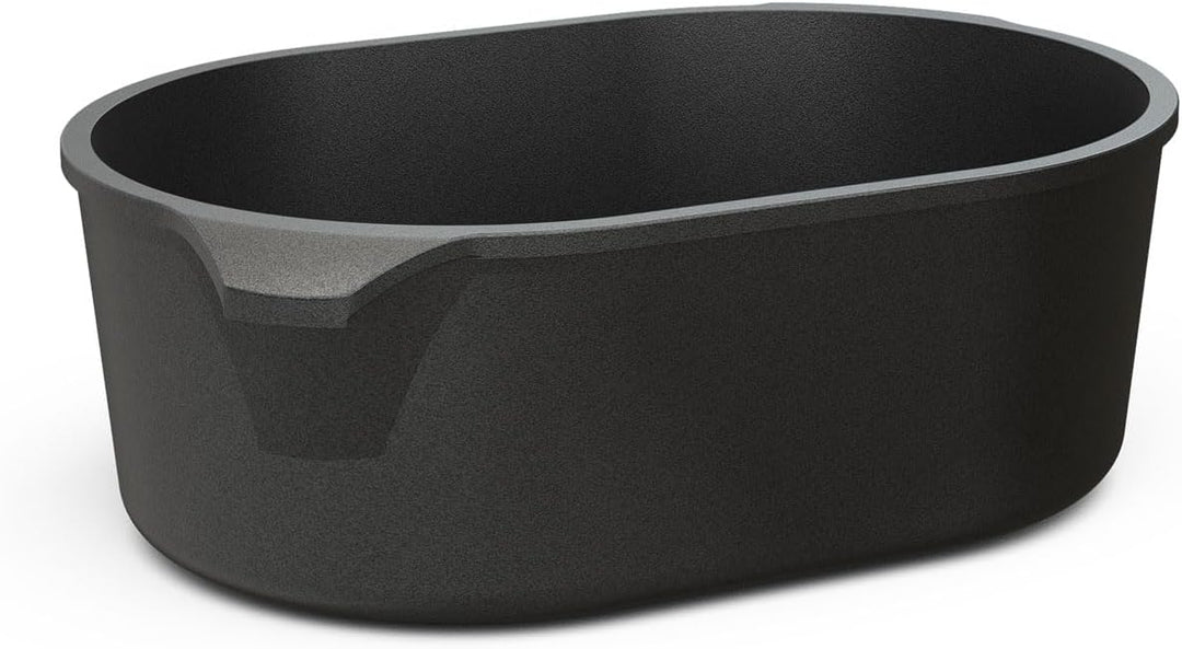 Hoffmann Bräter Induktion, 5,2 L – Aluminium-Handguss Bräter, Rechteckig, 28 x 17,5 cm, Keramische A