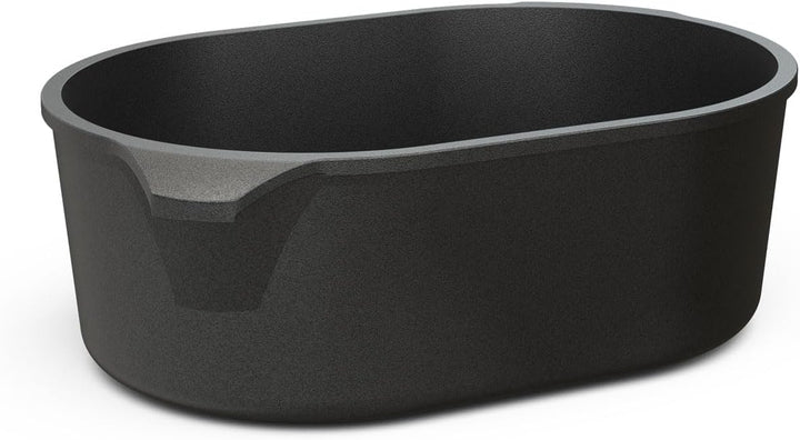 Hoffmann Bräter Induktion, 5,2 L – Aluminium-Handguss Bräter, Rechteckig, 28 x 17,5 cm, Keramische A