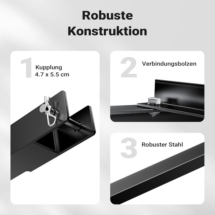 Wiltec Schleppegge 172 x 90 cm, Wiesenegge für Rasentraktor, ATV und UTV, Wiesenschleppe zur Bodenbe