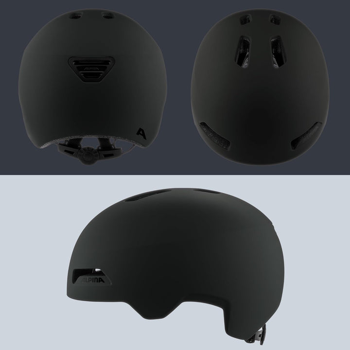 Alpina HAARLEM - Robuster, sicherer und Individuell Anpassbarer &amp; Leichter Urban Fahrradhelm Für Erw