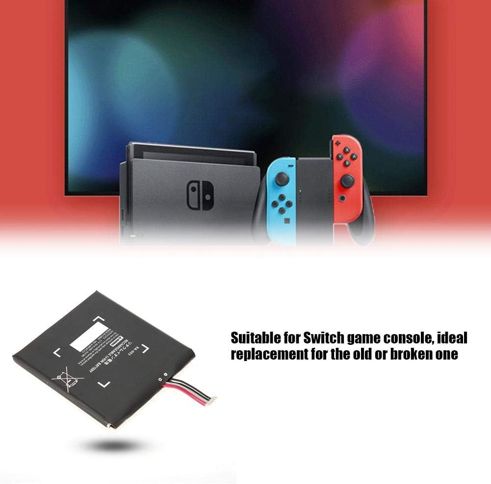 Wiederaufladbare Batterien, 4310 mAh internes Batterie-Ersatz-Kit für die Spielekonsole für den Nint