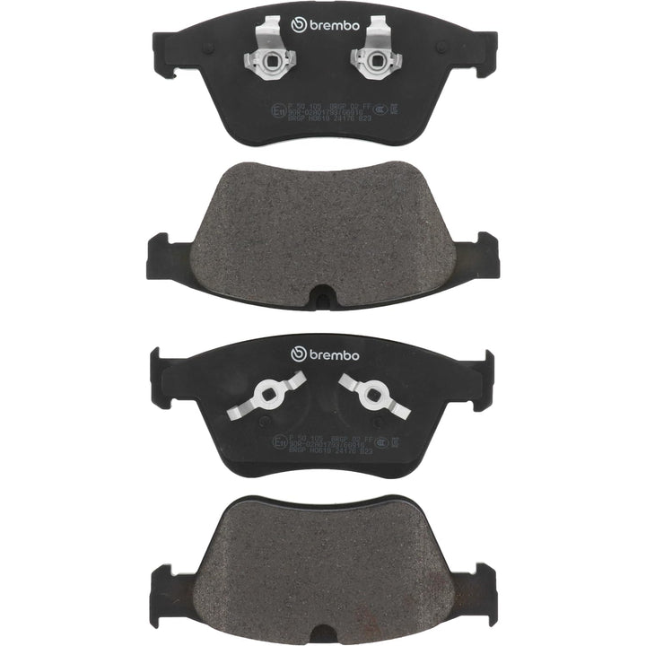 Brembo P50105 Vordere Bremsbeläge, Anzahl 4