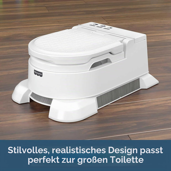 Fisher-Price GPN14-4-in-1 Premium Töpfchen – mitwachsendes Töpfchen, mit realistischen Geäruschen &amp;