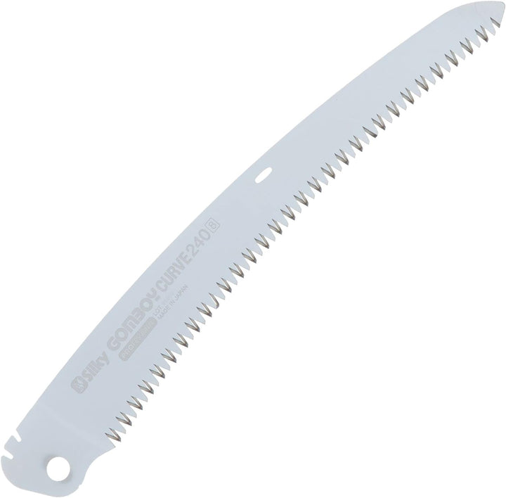 Silky Ersatzblatt für Silky Säge Gomboy Curve 240mm grob, mit gebogener Klinge 240mm Ersatzblatt, 24