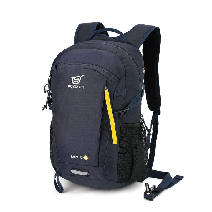 SKYSPER Leicht Wanderrucksack Klein Rucksack mit Rückenbelüftung Trekkingrucksack aus atmungsaktivem