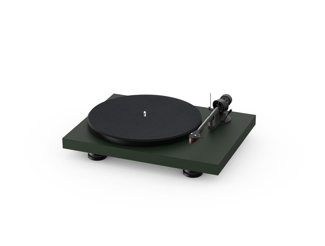 Pro-Ject Debut Carbon EVO, Audiophiler Plattenspieler mit Carbon Tonarm, elektronischer Geschwindigk