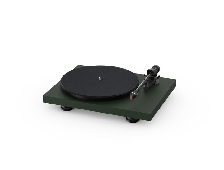 Pro-Ject Debut Carbon EVO, Audiophiler Plattenspieler mit Carbon Tonarm, elektronischer Geschwindigk
