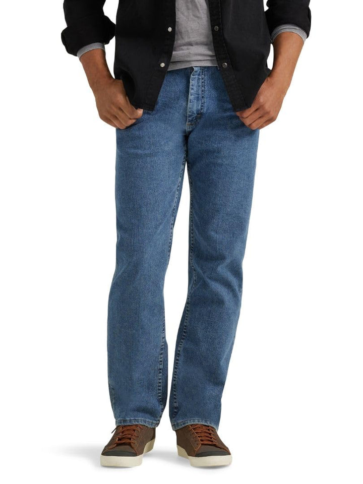 Wrangler Authentics Jeanshose, für Herren, reguläre Passform, Bequeme, elastische Taille 29W / 30L L