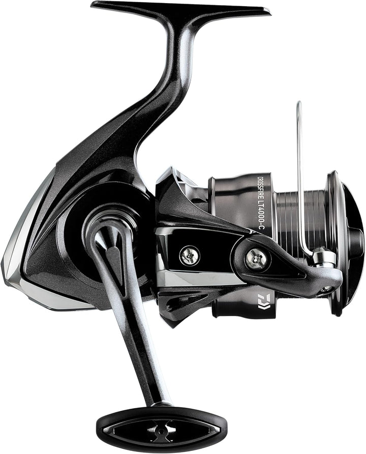 Daiwa Crossfire LT Rotationsrolle – leichtes AIRDRIVE-Design, robuste Digigear-Spule, LC-ABS-Spule,