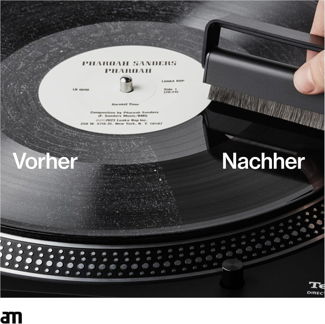 AM Clean Sound Record Cleaner Set - Schallplatten Reinigung und Pflege Kit - Vinyl LP Platten Reinig