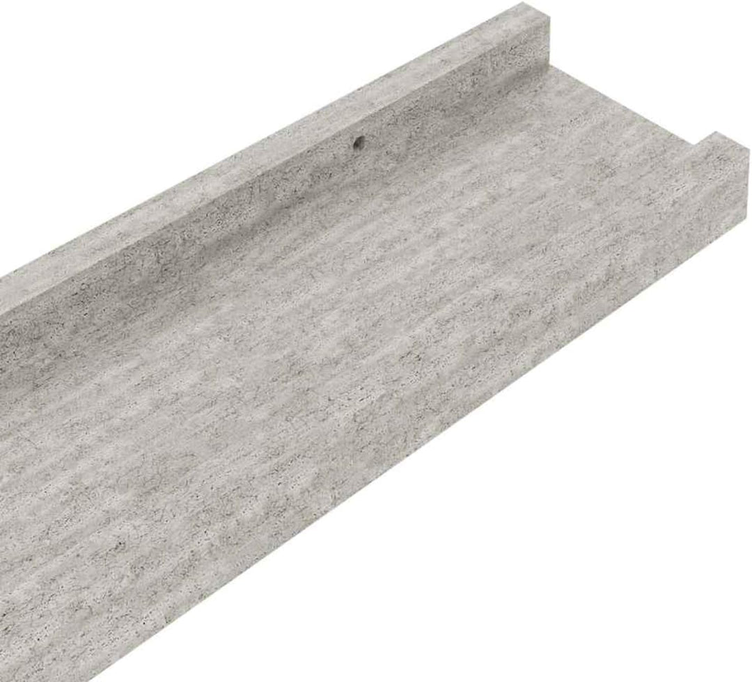 Gecheer 4 STK. Wandregal, Schweberegale Wandboard für Bilderrahmen und Bücher, Wohnzimmer, Schlafzim