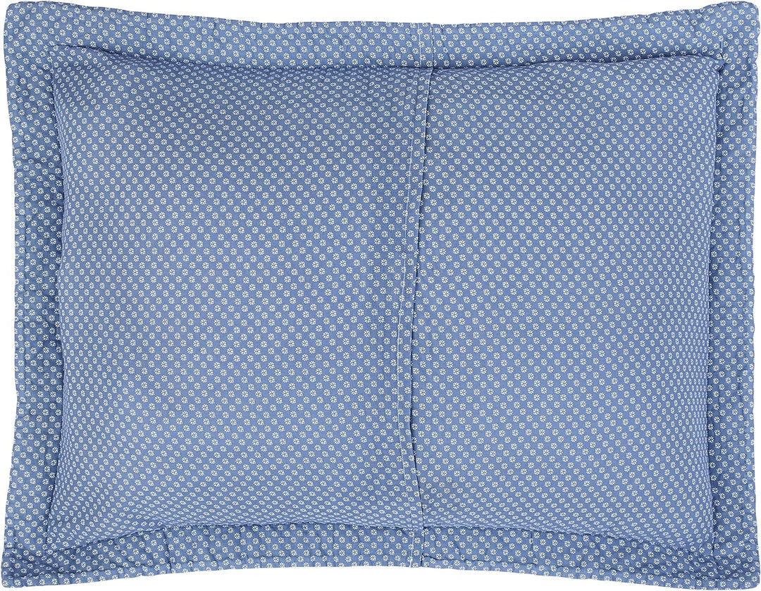 Laura Ashley Bedford Wendebettwäsche Baumwolle Twin blau, Twin