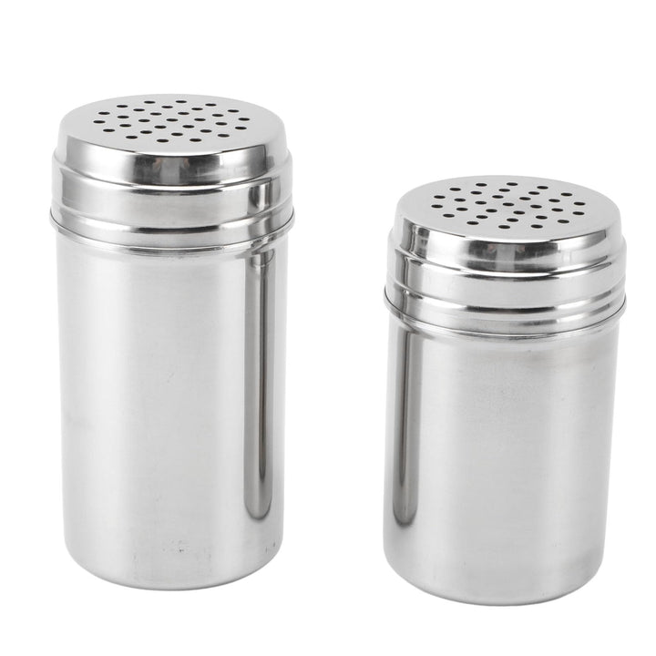 Shaker aus 304 Edelstahl, verstellbare Ausgiesslöcher, Gewürzspender, Behälter für Küche, Grill, Cam