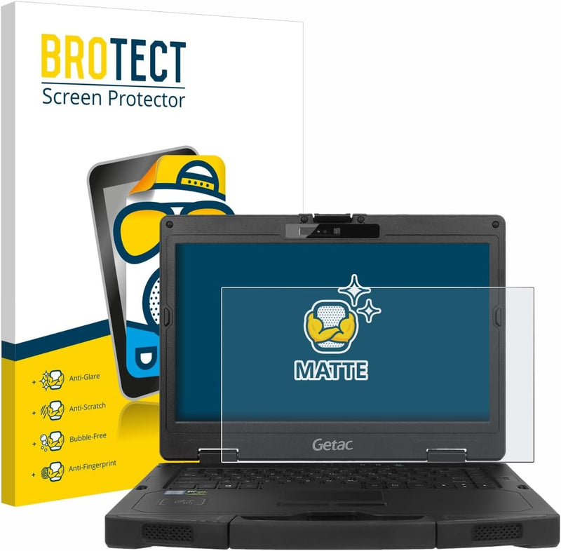 BROTECT Entspiegelungs-Schutzfolie für Getac S410 Matte Displayschutz-Folie, Anti-Reflex, Anti-Finge