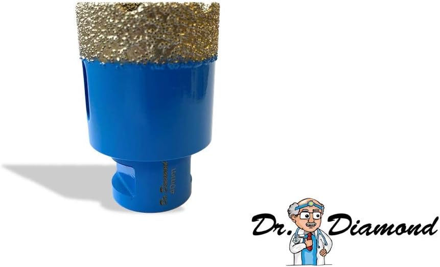 Dr. Diamond | Diamant Fliesenbohrer Blue Diamond für Fliesen & Feinsteinzeug Lochsäge für Winkelschl