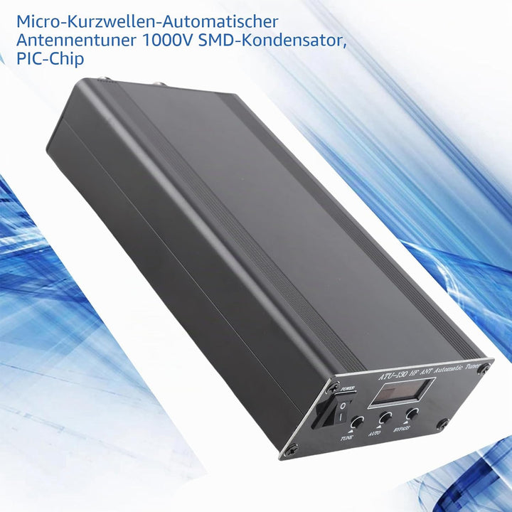 ATU-130 Automatischer Antennentuner 1,8–50 MHz 200W Aluminiumlegierungsgehäuse Miniatur-Kurzwellen-A
