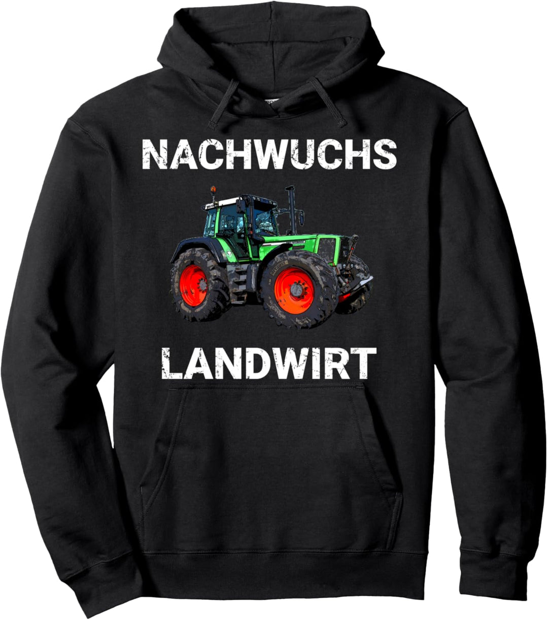 Traktor Nachwuchs Landwirt Trecker Sohn Kind Landwirtschaft Pullover Hoodie