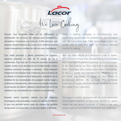 Lacor 50050 Kochtopf, 50 cm