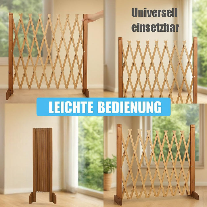 Treppenschutzgitter für Hunde - Absperrgitter Hund - Türschutzgitter - Hundeschutzgitter - Hundebarr