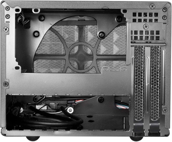 Silverstone SST-SG13B-C - Sugo Mini-ITX kompaktes Cube Gehäuse, Mesh-Frontblende, USB Typ C Anschlus