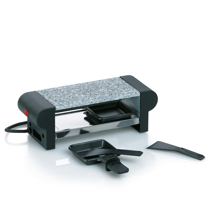 Kela 66493 Raclette mit Granitplatte, Für 2 Personen, 350 W, 230 V,