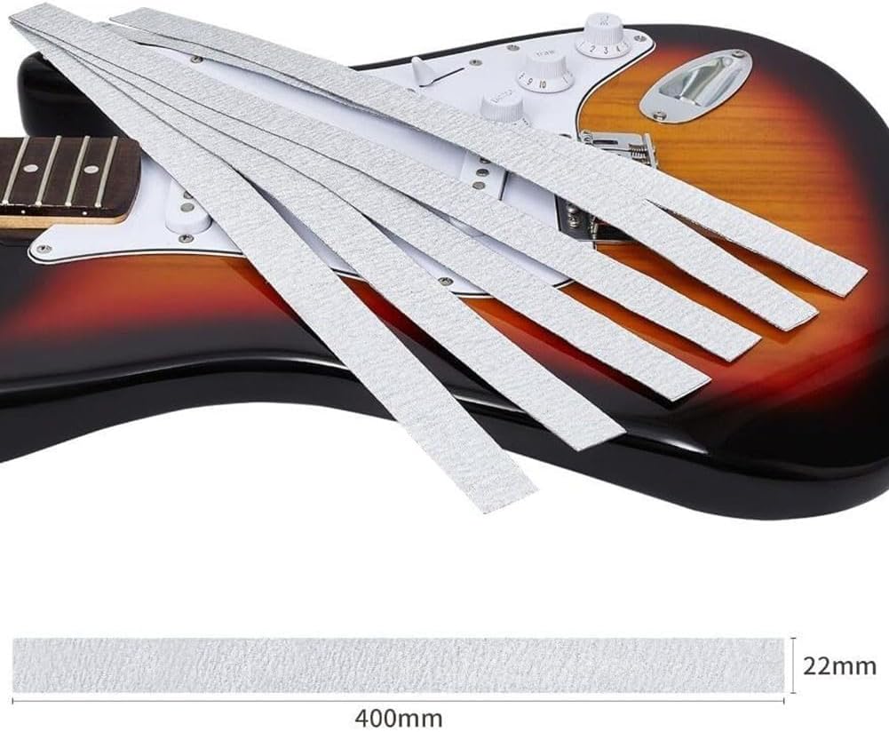 Gitarren-Nivellierstange, Gitarrenbund-Polierset, Gitarrenhals-Bundbalken Nivellierstange Gitarrenba