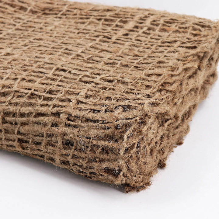 Premium Jute Ufermatte Böschungsmatte von Aquagart I 8m Jutegewebe Jutematte 1,20m breit Jute-Vlies