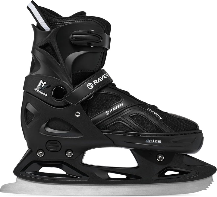 RAVEN Pulse Inline Skates Inliner für Kinder und Erwachsene OPTIONAL 2in1 mit Schlittschuhen verstel