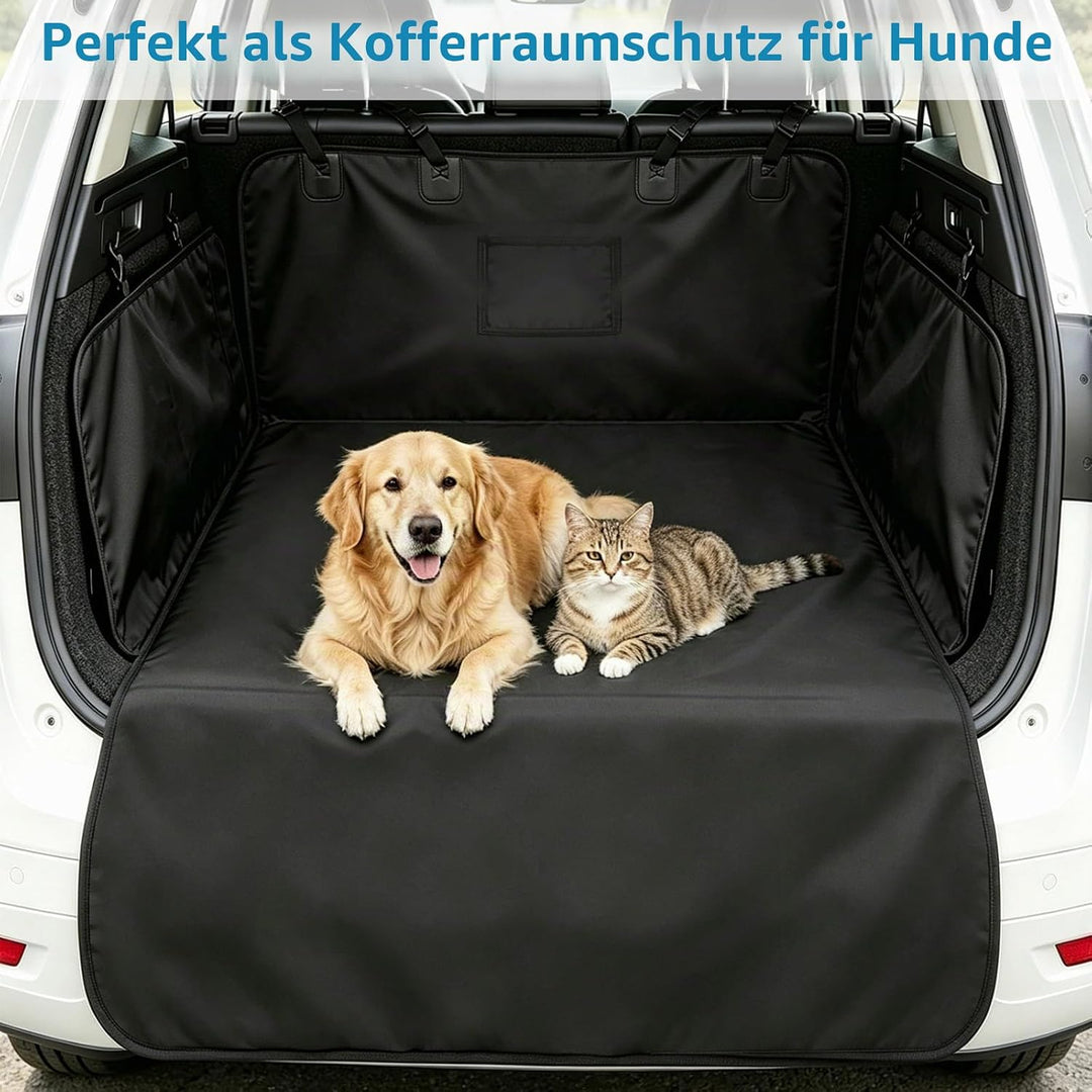 Kofferraumschutz Hund 600D Oxford für Auto &amp; SUV – Wasserdicht Robuste Kofferraum Schutzmatte gegen